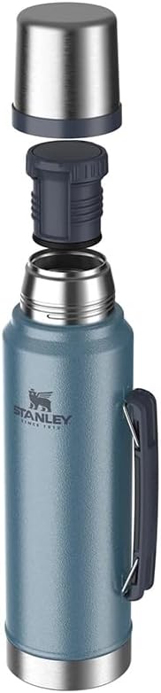 Stanley Classic Legendary Vakumlu Çelik Termos, 1 L Renk:Mavi (Hammertone Lake)