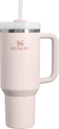 Stanley Quencher Pipetli Termos Bardak, 1.18 Litre, Pembe Kuvars (Rose Quartz)
