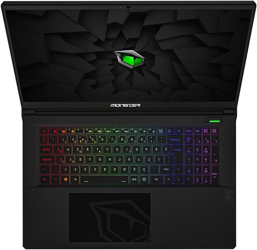 Monster Tulpar T7 V26.2.14 Intel Core i7 13620H 24GB RAM 1TB SSD 8 GB RTX 5060 Freedos 17,3" FHD 144 Hz Oyun Bilgisayarı