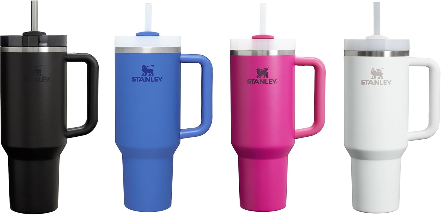 Stanley Quencher Pipetli Termos Bardak, 1.18 L
