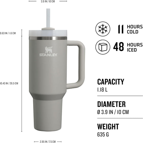Stanley Quencher Pipetli Termos Bardak, 1.18 L