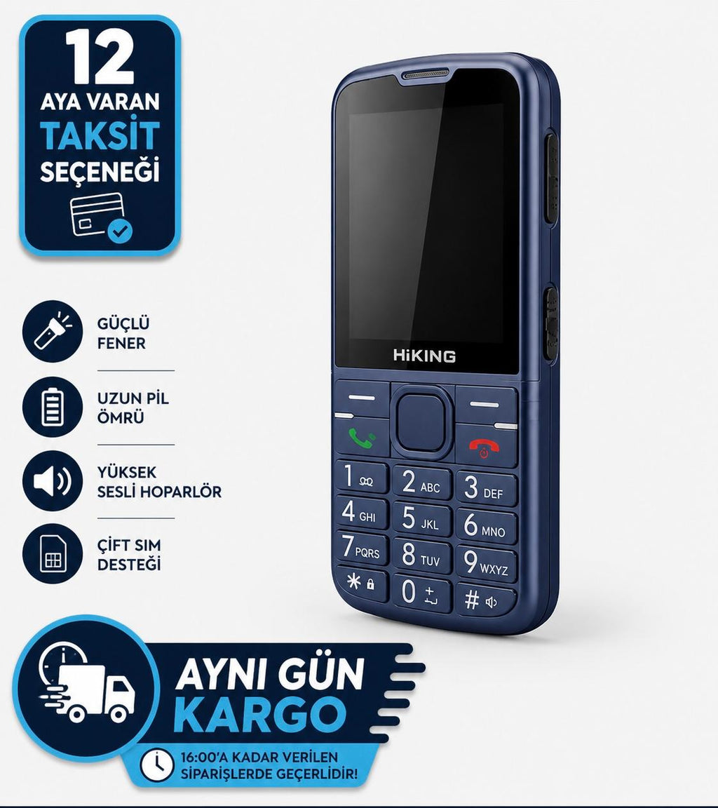 Hikıng S3 Türkiyenin Ilk Android -Tuşlu Telefonu