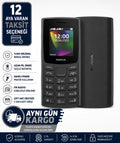 Nokia 106 4g Tuslu Cep Telefonu Siyah