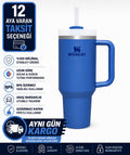 Stanley Quencher Pipetli Termos Bardak, 1.18 L