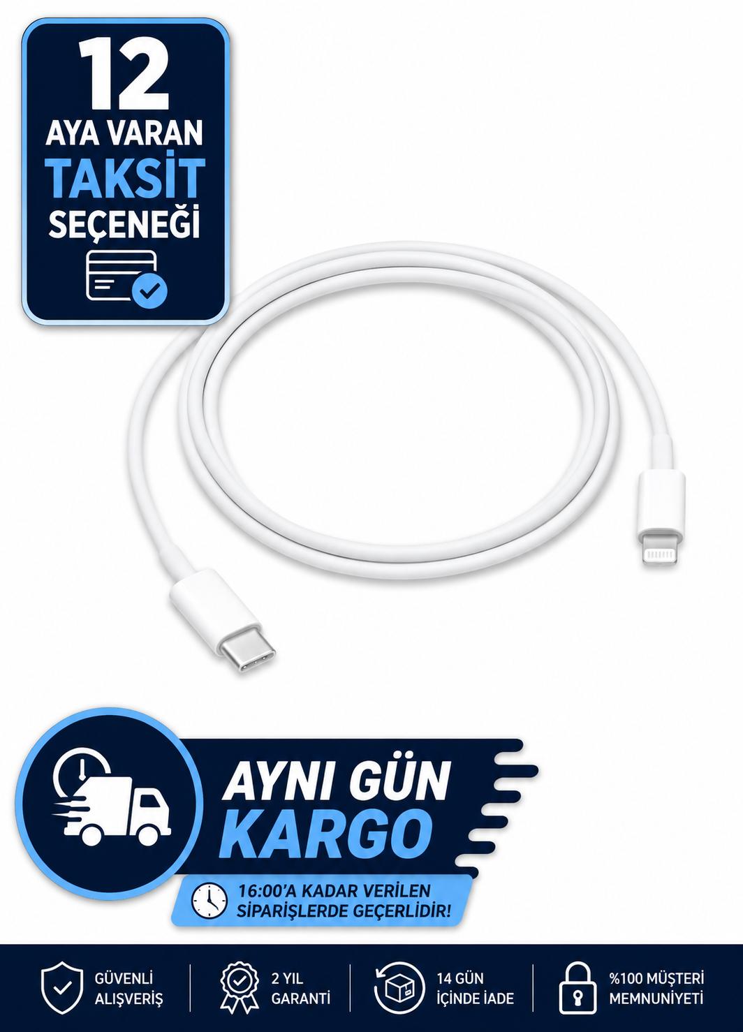 Apple USB-C - Lightning Kablosu (1 m)